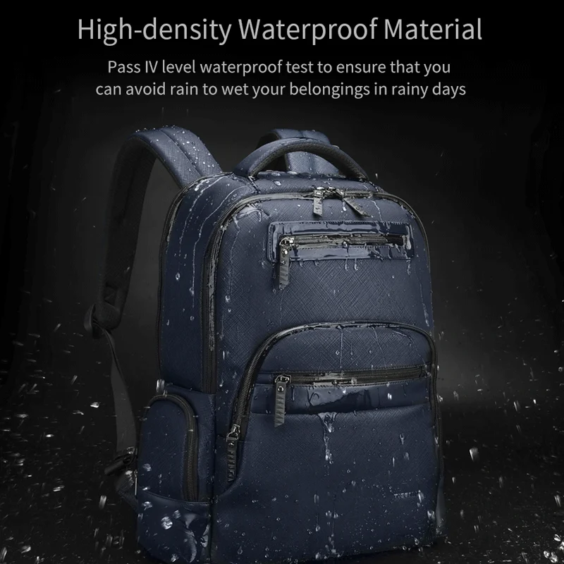 Premium Oxford Unisex Waterproof 15.6-inch Laptop Backpack with Lifetime Zipper Warranty - Image 2