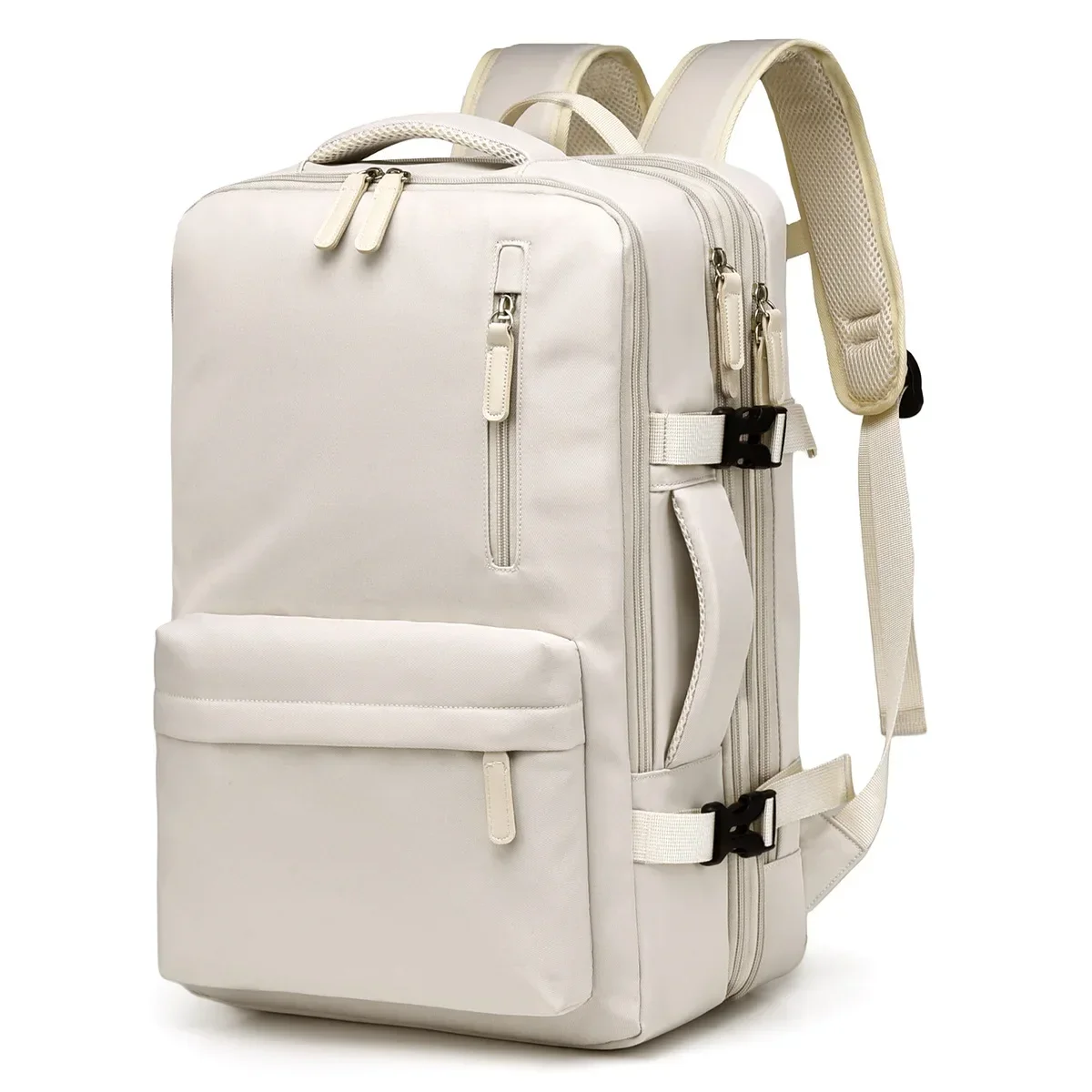 Compact 40x30x20cm Oxford Travel Backpack with Laptop Compartment for Airplane Cabin Luggage - Image 7
