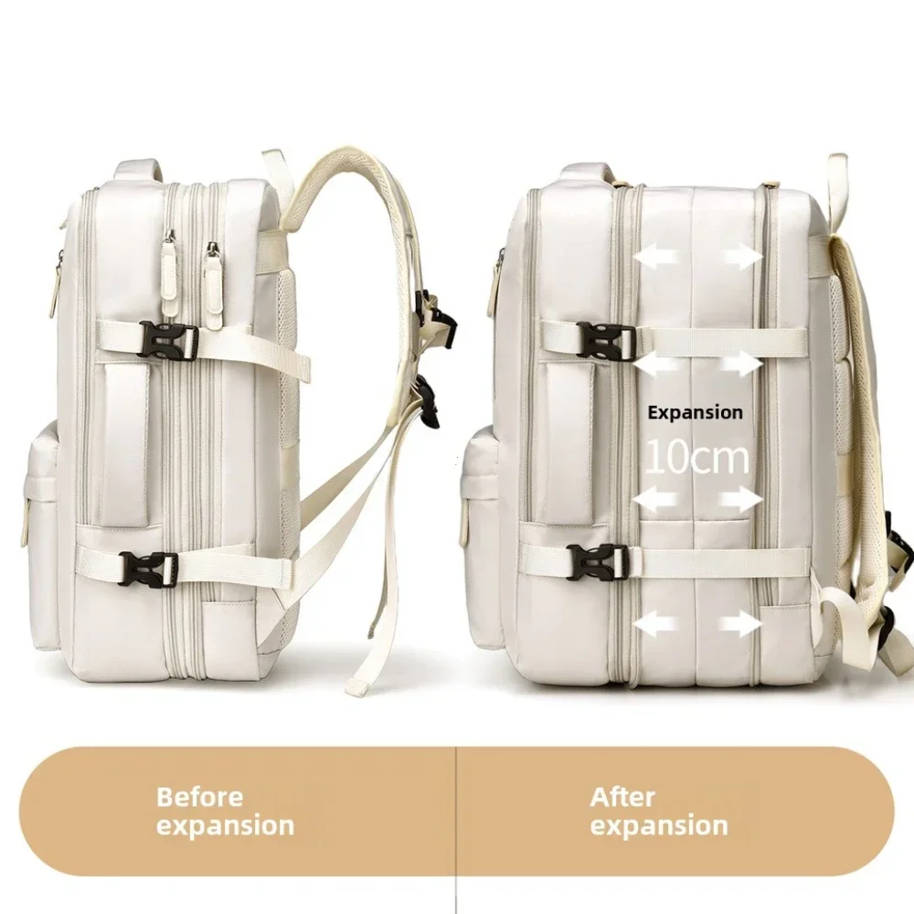 Compact travel backpack showing versatility and practical design